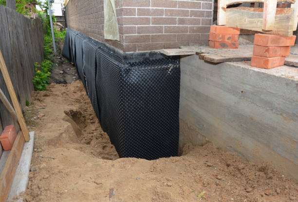 Happy homeowners after waterproofing job in Roselle Park